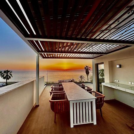 Santa Barbara Seafront Villas W Jacuzzi Pool Paphos Esterno foto