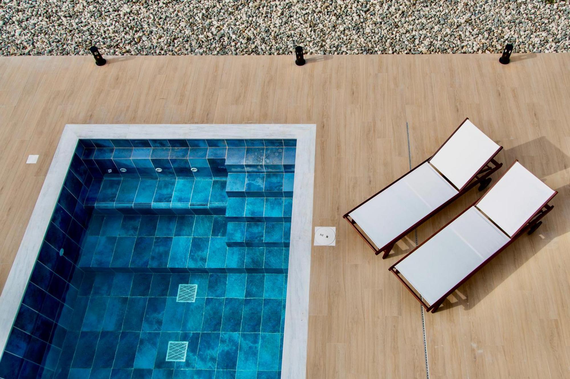 Santa Barbara Seafront Villas W Jacuzzi Pool Paphos Esterno foto