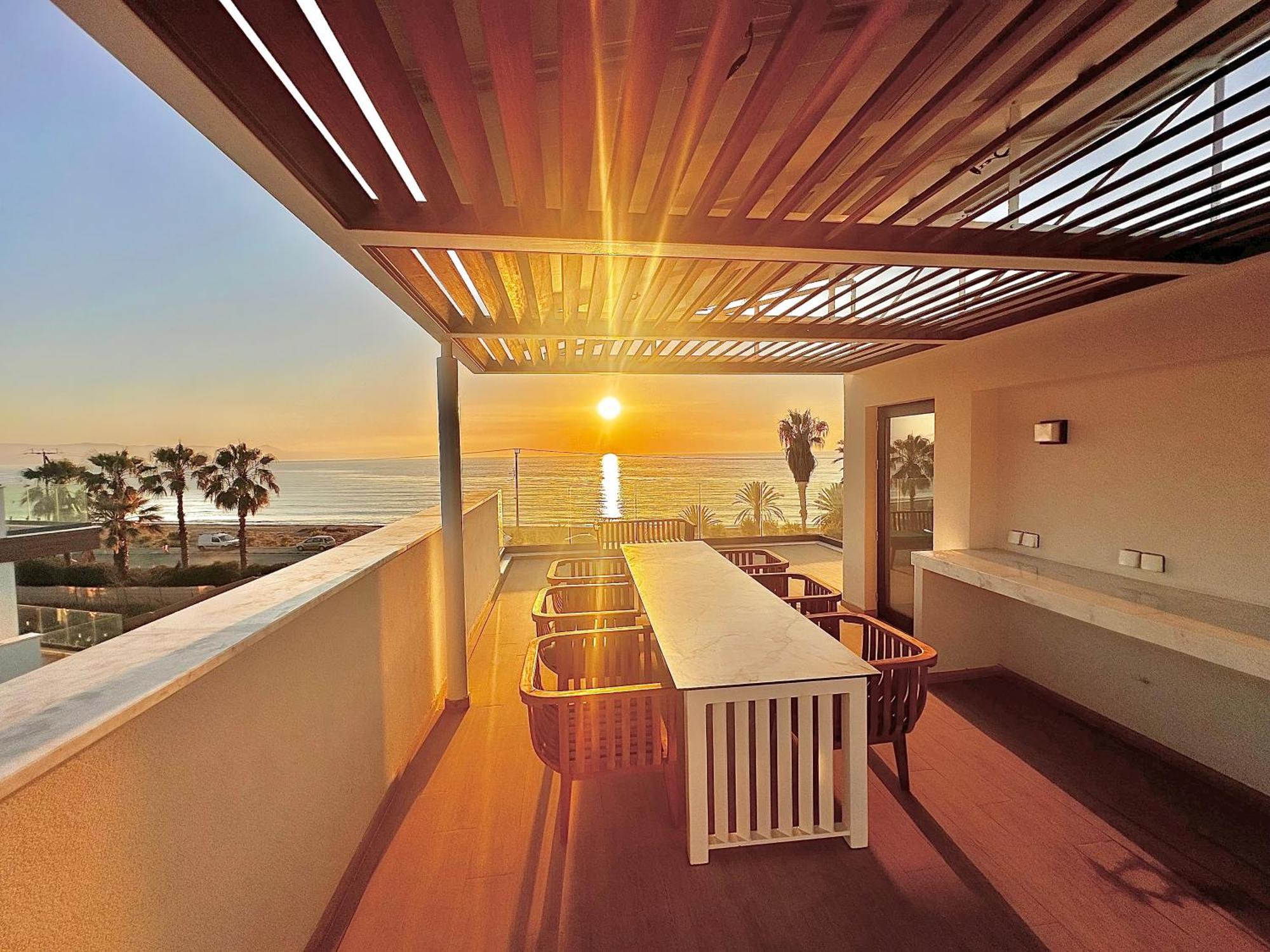 Santa Barbara Seafront Villas W Jacuzzi Pool Paphos Esterno foto